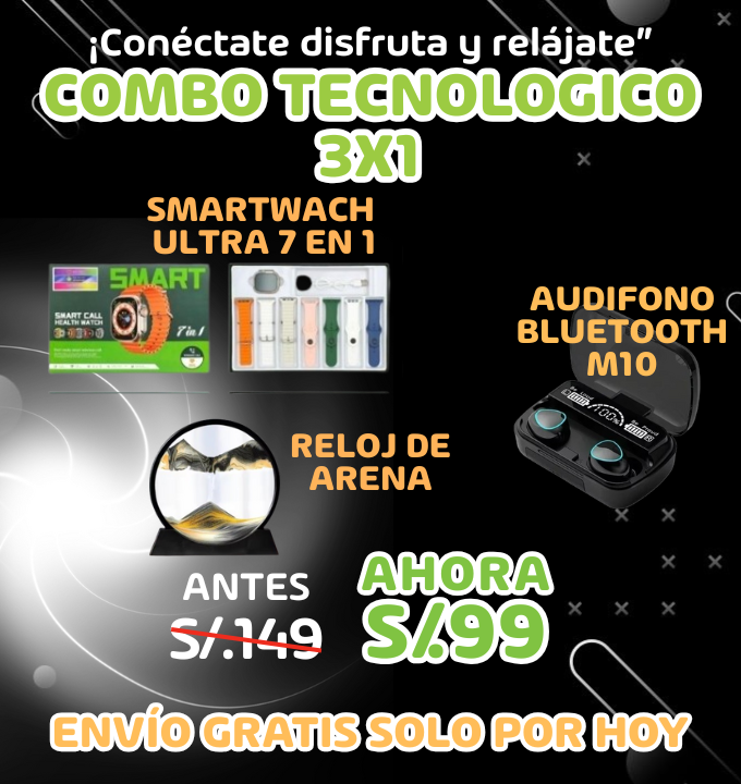 COMBO TECNOLÓGICO 3 X 99